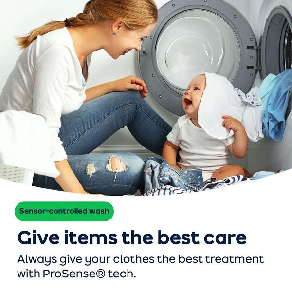 AEG_2023_ProSense®-Technology Merchand Cart - AEG ÖkoMix Technology LF8E8436BI Integrated 8kg Washing Machine
