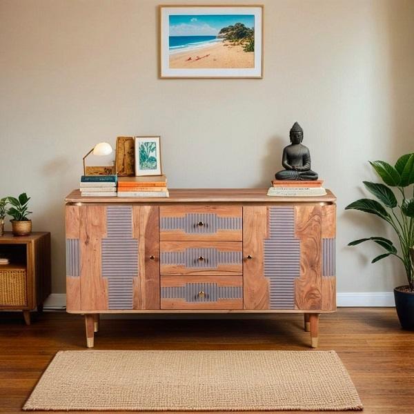AC01-Lifestyle Sideboard with 2 Doors & 3 Drawers - Official UK Stock