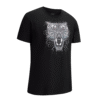 Black Roaring Tiger Graphic Tee