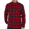 Red Checked Flannel Shirt