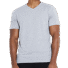 T-Shirt- Grey Classic V-Neck - Official UK Stock
