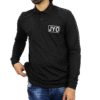 Polo T-shirt- black long sleeve