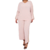 Plain Side Lace Co-Ord Set
