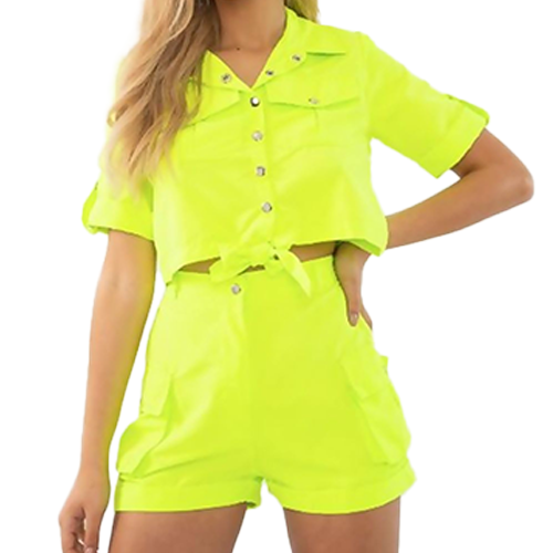 Job Lot Utility Shorts and Shirt Co-Ord