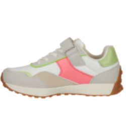 MCLJRSS001-Women's-trainers-Sundae White-Pink-Merch-&-Carter MCLJRSS001-Women's-trainers-Sundae White-Pink-Merch-&-Carter