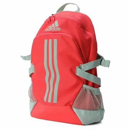 Addidas-Backpack-unisex-pink-sv-Merch-&-Carter ADIDAS POWER BACKPACK SPORTS GYM BAG-UNISEX - Official UK Stock