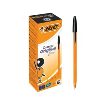 SH06811-BIC-ball-pen-black-orange-Merch-&-Carter